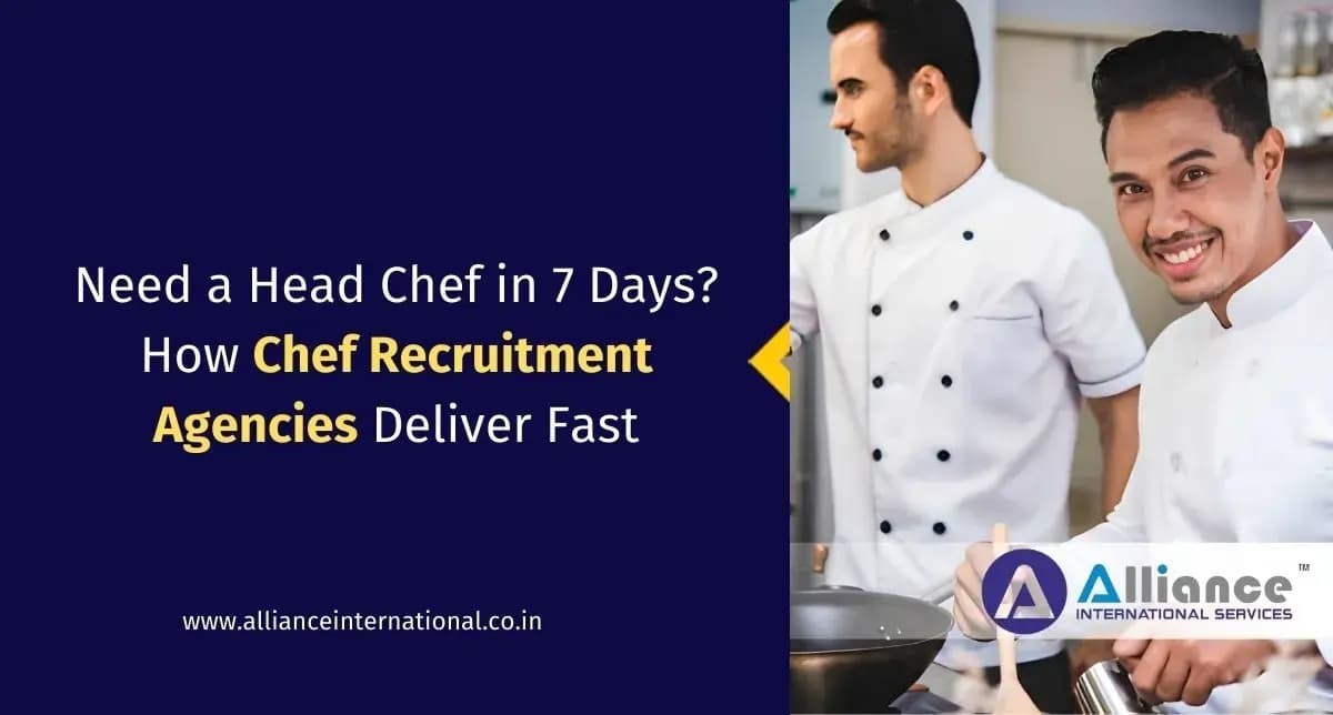 Need a Head Chef in 7 Days? How Chef Recruitment Agencies Deliver Fast Chef Recruitment Agencies