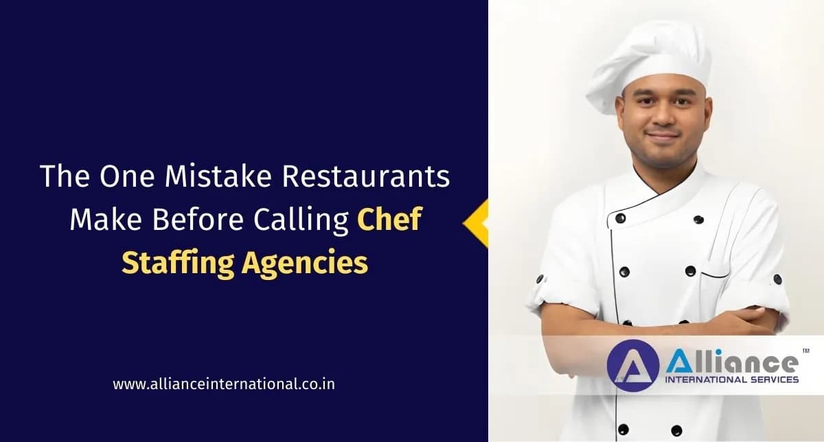 The One Mistake Restaurants Make Before Calling Chef Staffing Agencies Chef Staffing Agencies