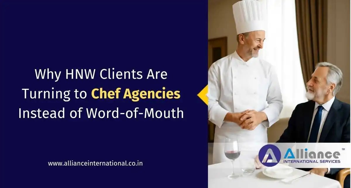 Why HNW Clients Are Turning to Chef Agencies Instead of Word-of-Mouth chef recruitment agencies