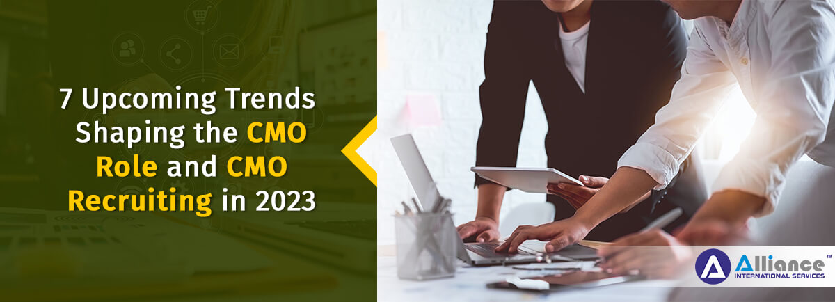 Upcoming Trends Shaping the CMO Role and CMO Recruiting in 2023